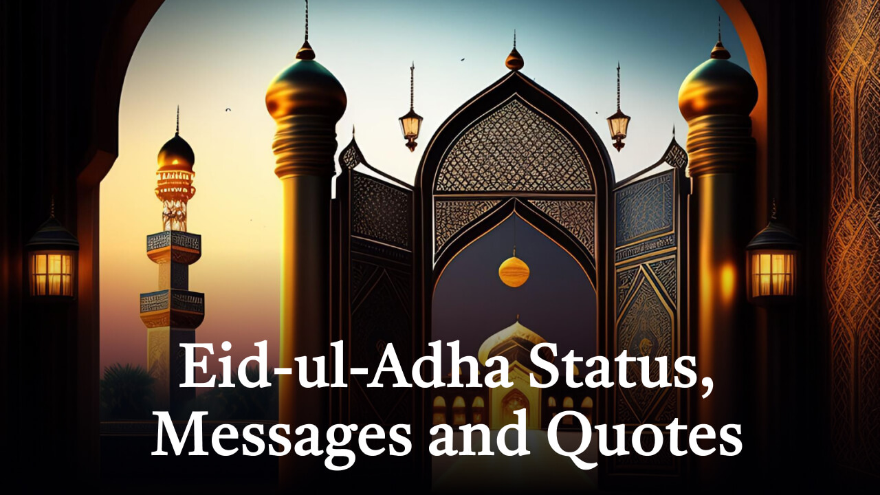Eid-al-Adha Status, Messages and Quotes