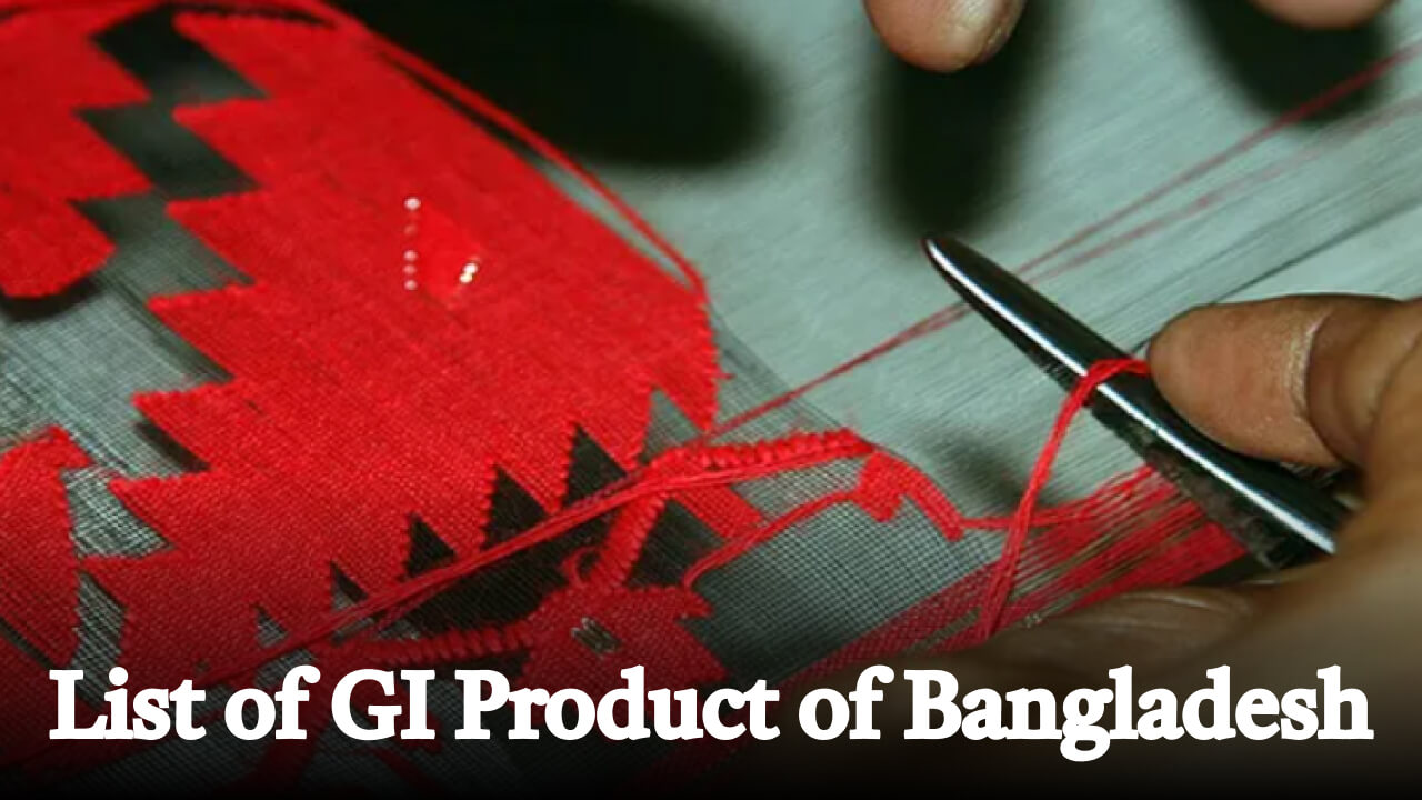 List of GI Product of Bangladesh