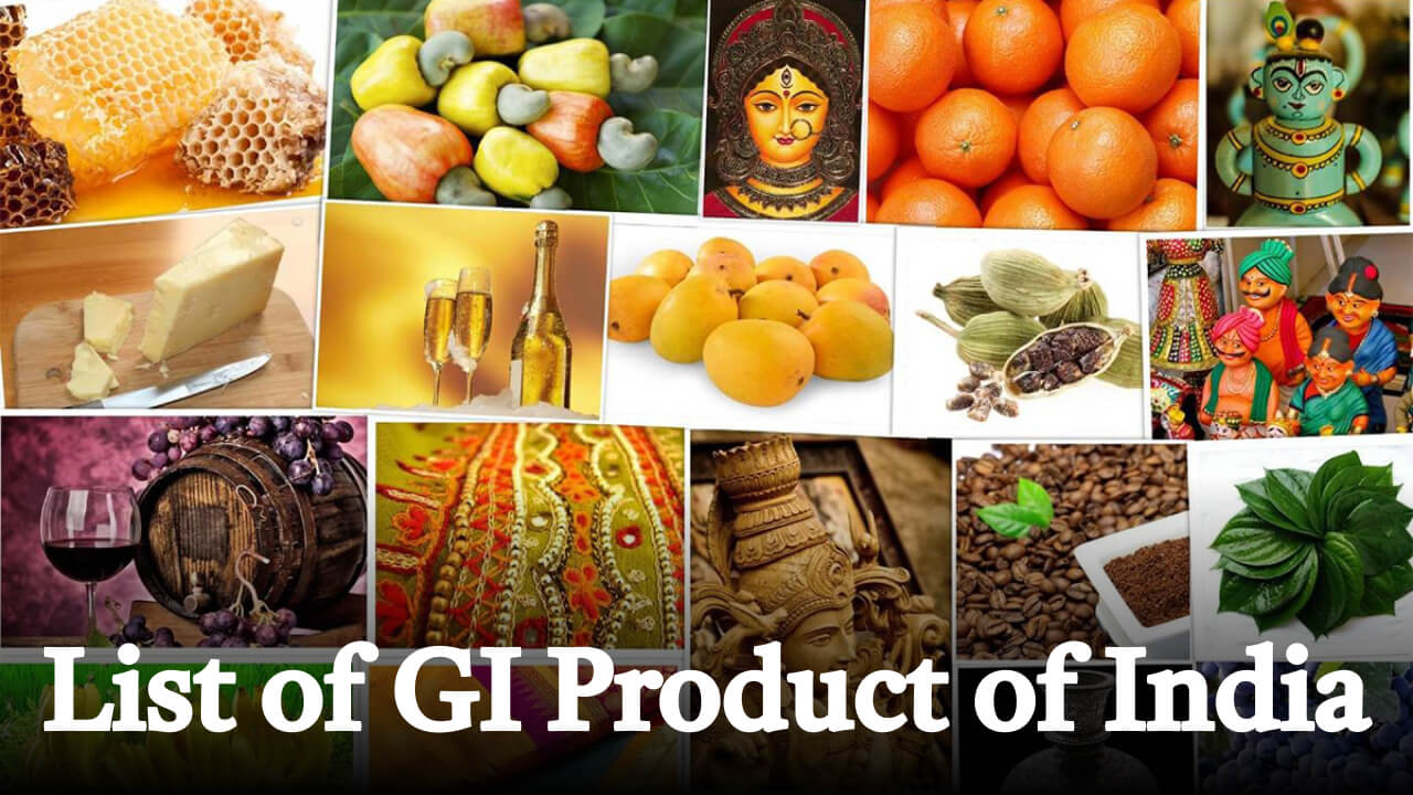 List of GI Product of India